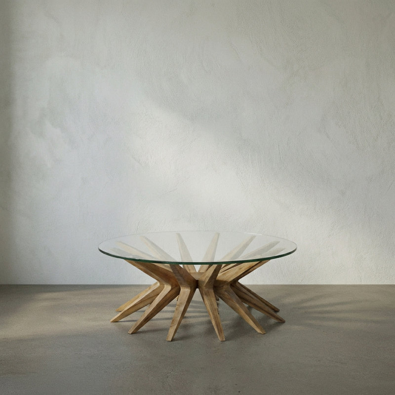 Waldo Glass Coffee Table