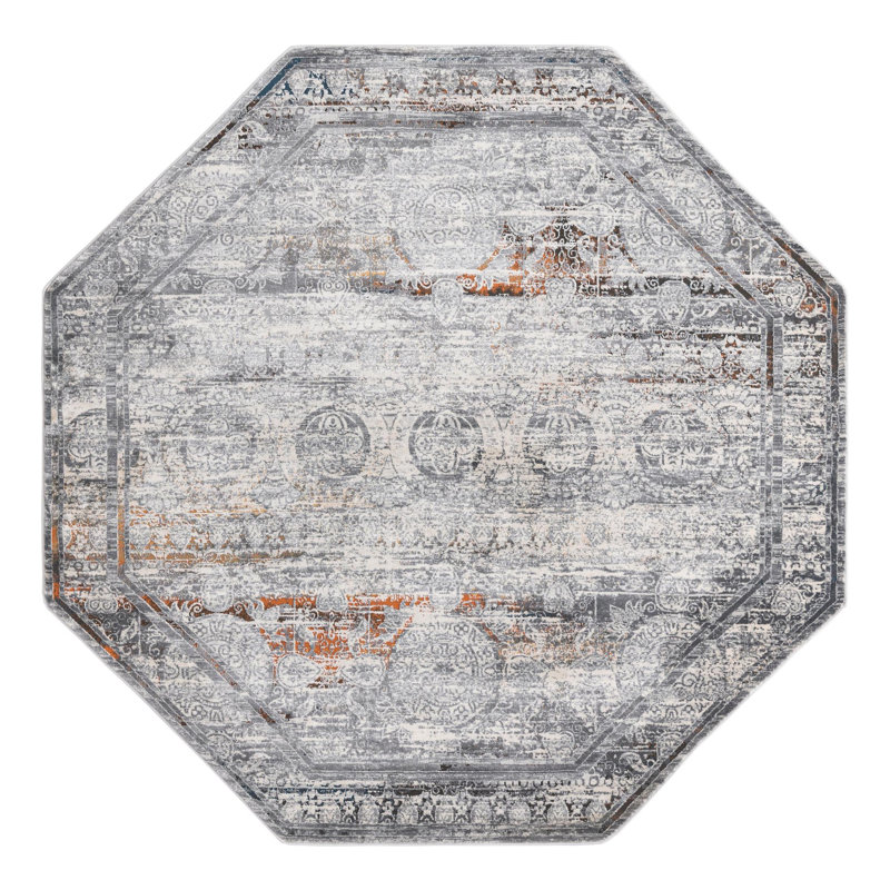 Maly Indoor Rug, Octagon 7'10" x 7'10"