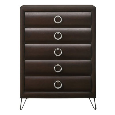 Commode Howsare, merlot foncé