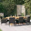 Branigans 8 - Person Patio Dining Set with Rectangular Table , Cushions Included-425661715-425661716