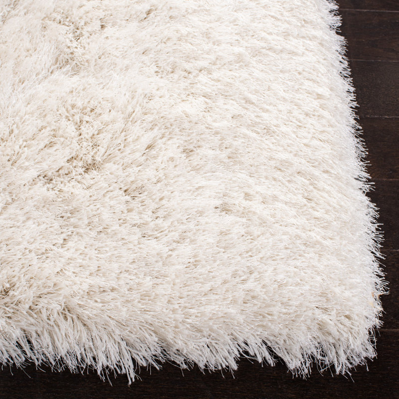 Tapis à poils longs performance touffeté à la main Etelvina, Rectangle 3 pi x 5 pi