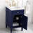 Rivers 21'' Single Bathroom Vanity with Marble Top-1617650503