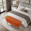 Banc de rangement avec repose-pieds ovale-1311898954
