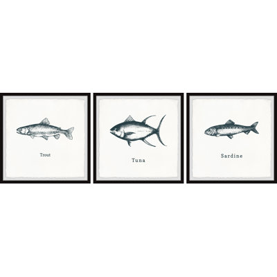 Triptyque truite et thon