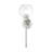 Koehn Steel Armed Sconce-208947645