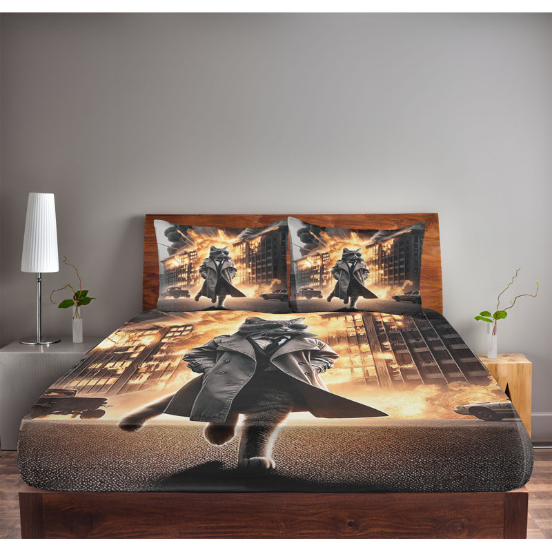 Ensemble de draps en microfibre pour chambre d'amis, Double
