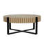 Table basse ronde, table basse cylindrique Handcraft