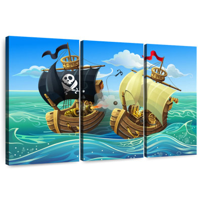 Caricature d'Ashelle sur les pirates