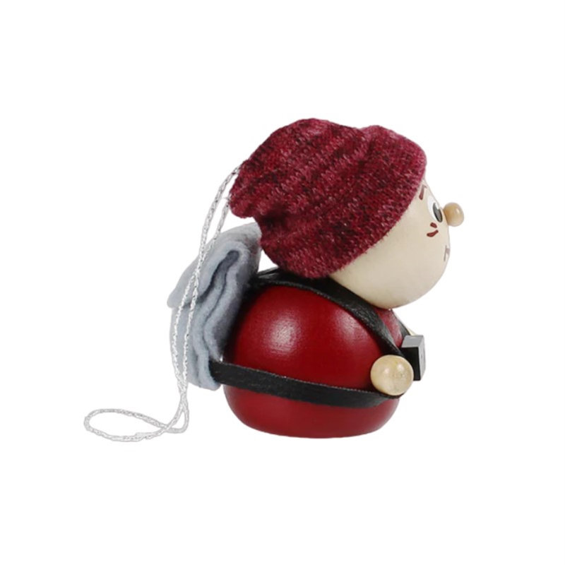 Jiada 3.15'' Wood Hanging Figurine Ornament