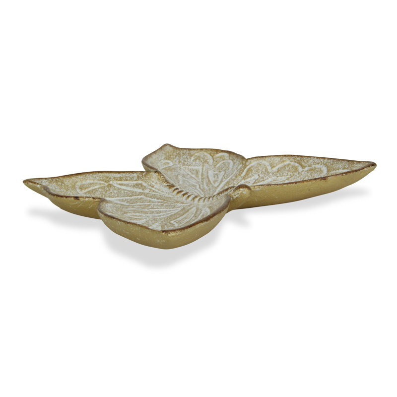 Figurine papillon en fer moulé Schenk