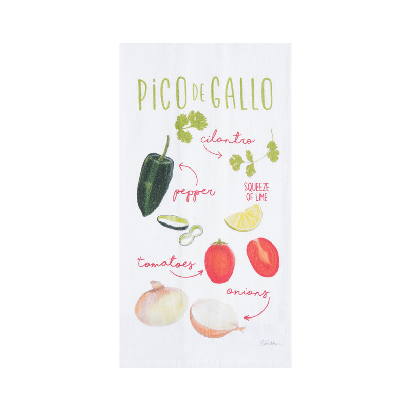 Margarita Guac & Pico Towel Set of 3