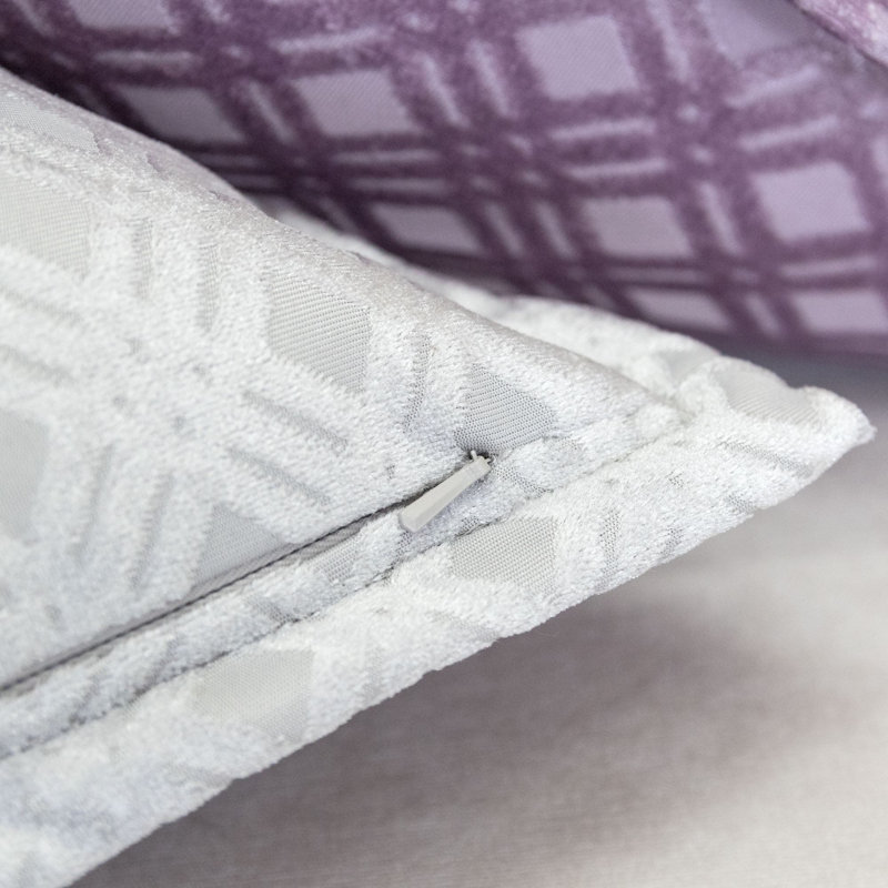 Throw Pillow, Light Gray