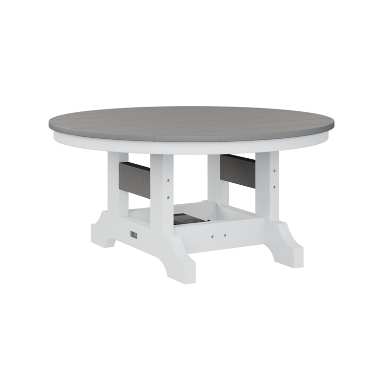 Table de conversation ronde Chesterville, Vert, H 18,5 po x l 38 po x P 38 po