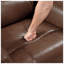 Fauteuil inclinable et oscillant en cuir Aqua-134376011