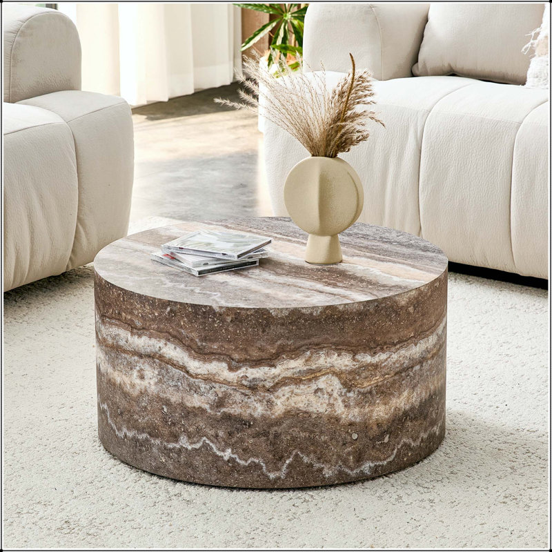 Table basse cylindrique Cave
