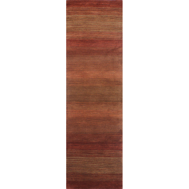 Critchfield Wool Striped Indoor Rug, Runner 2'6" x 8'