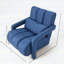Chaise d'appoint moderne rembourrée
