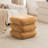 Modern Upholstered Square Swivel-Top Ottoman-1159420083