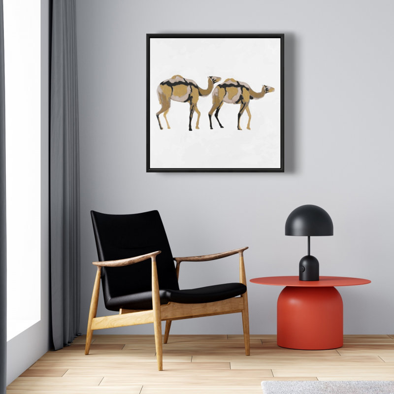 " Two Abstract Dromadars "