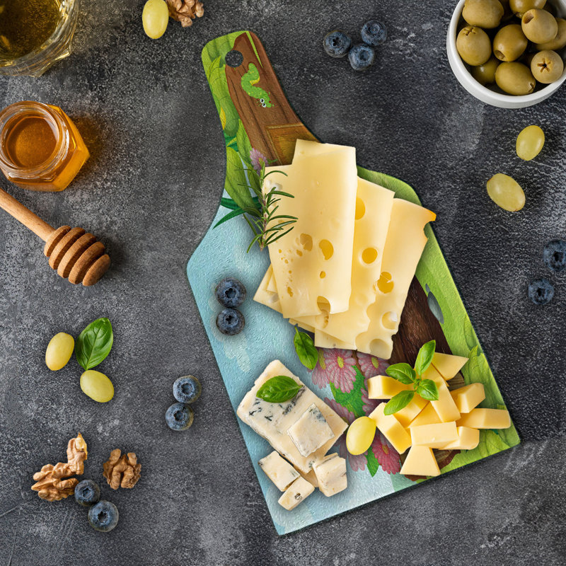 Planche à découper en verre trempé Ambesonne