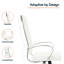 Fauteuil de direction en cuir Mulkey-201597754