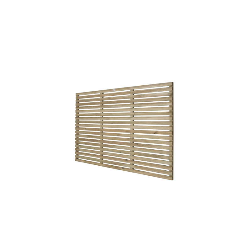 120.0912cm H x 180.1368cm W Natural Timber Wood Fence Panels Included