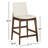 Anrey Counter Stool White PVC-106893893-118865716