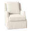 Savannah Linen Boucle Swivel Wingback Chair-107421320