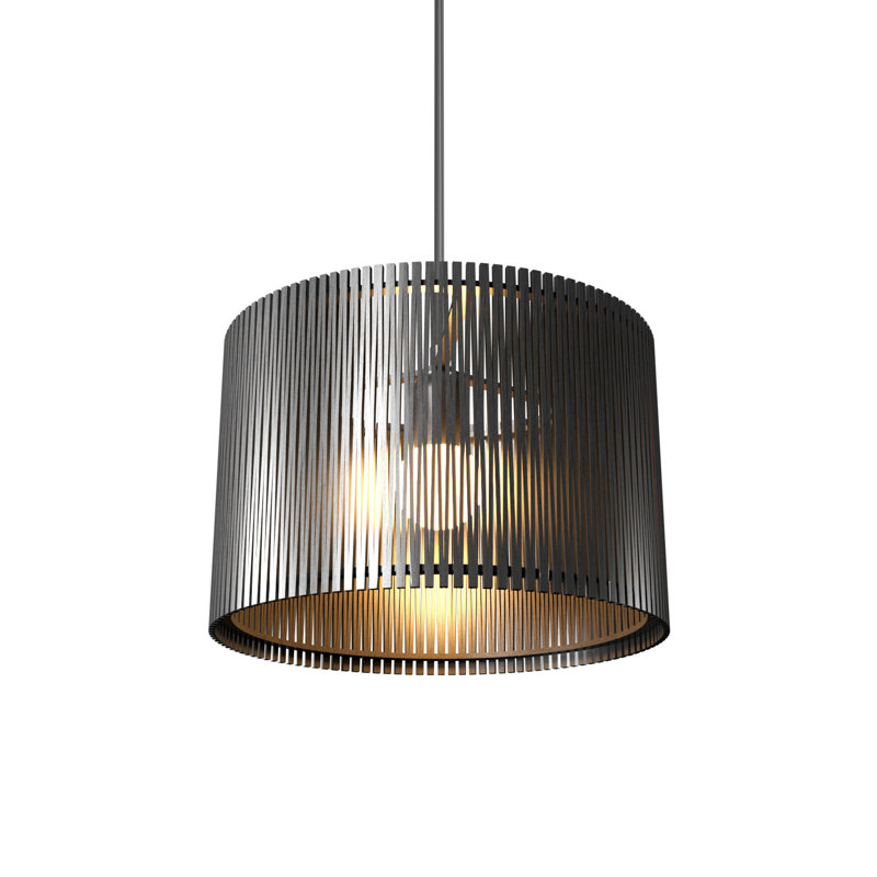 Living Hinges 1 - Light Pendant, Organic Gray