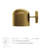 Modway Avenue 1-Light Wall Sconce-612829248
