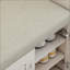 Armoire de rangement pour chaussures multifonctionnelle avec banc et compartiment de rangement 7 + 3, planche à couches réglable, banc à chaussures avec coussin-1836965655