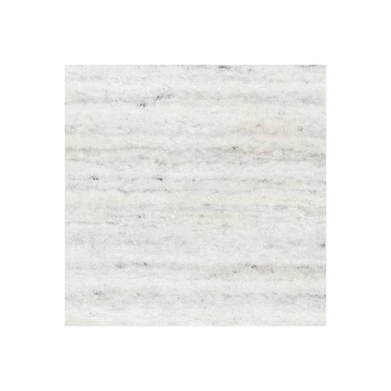 Nordic White Hand Loom Knotted Performance Rug, Rectangle 7'6" x 9'6"