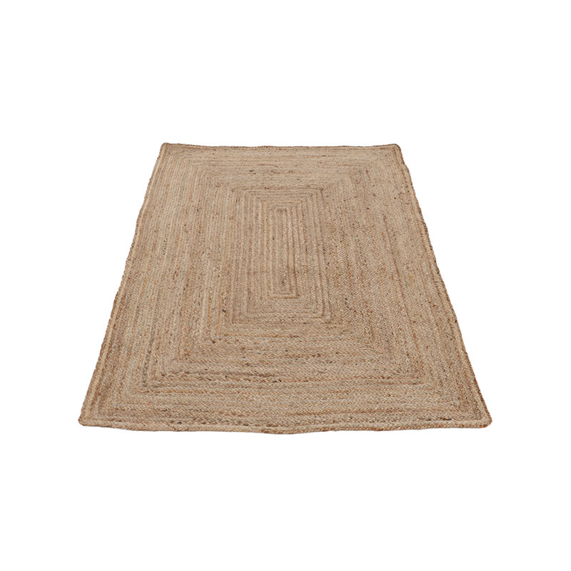 Nele Jute Rug, Beige, Rectangle 60 x 100 cm