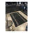Black Themed Geometric Colorful Patterned Woven Base Washable Carpet-2132259311