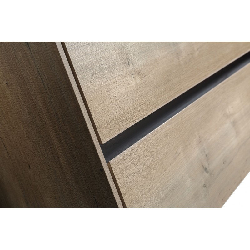 Ensemble de meuble-lavabo simple mural 47 "Bali, Forêt