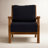 Brunswick Teak Patio Chair with Cushions-357870442-301533815