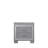 Modern LED Nightstand with Dual Drawers, Beveled Mirror Accents, and Chrome Hardware