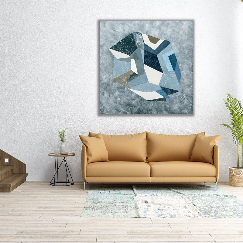 Moons of Jupiter I - reproduction d'art sur toile, H 12 po x l 12 po