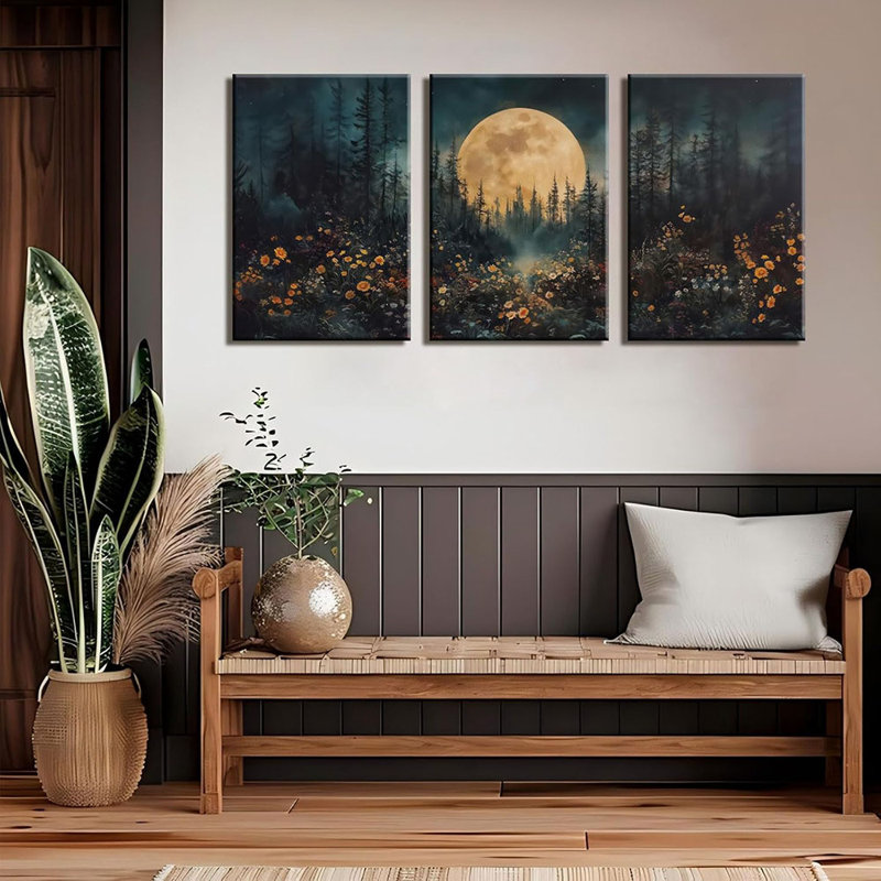 3 Piece Wrapped Canvas Print