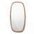 Brindell Solid Wood Frame Rectangle Mirror
