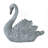 16.5x9x15.5" Mgo Swan Planter