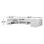 Senna Outdoor U-Shape Dining Banquette