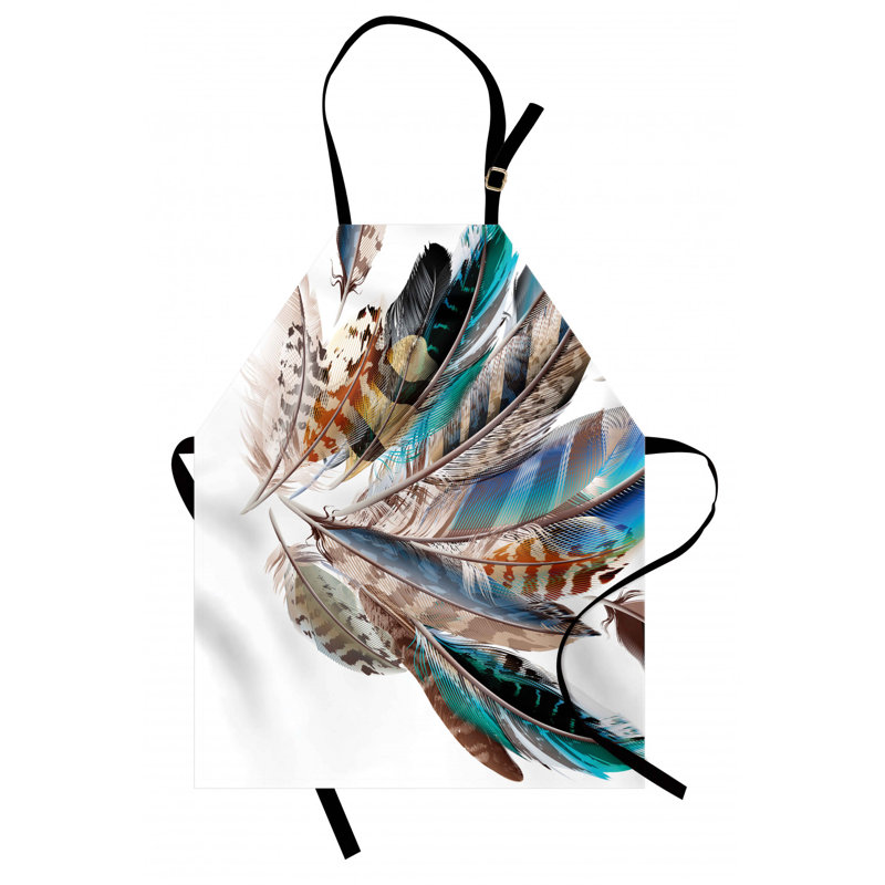 Tablier à plumes