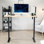 Bureau électrique à hauteur ajustable, série DESK-KIT-B06B