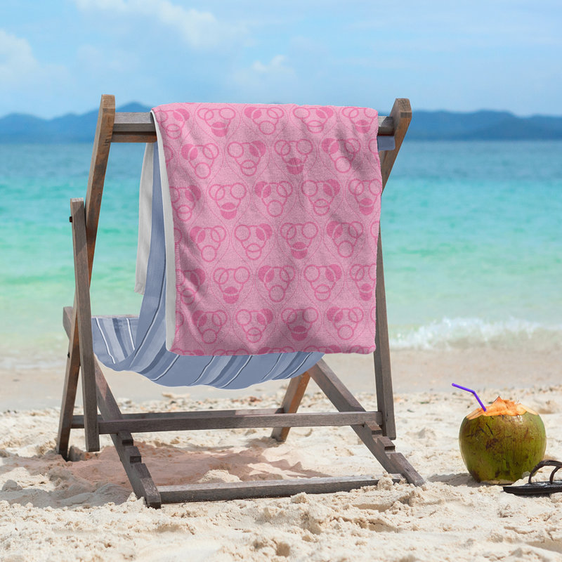 Jordao Beach Towel, Pink