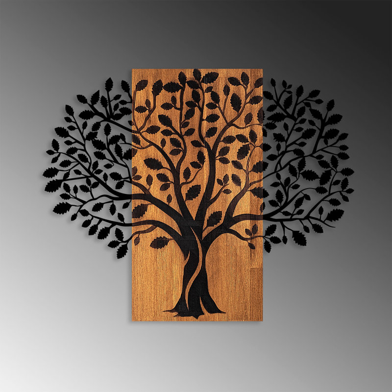 Décoration murale en bois