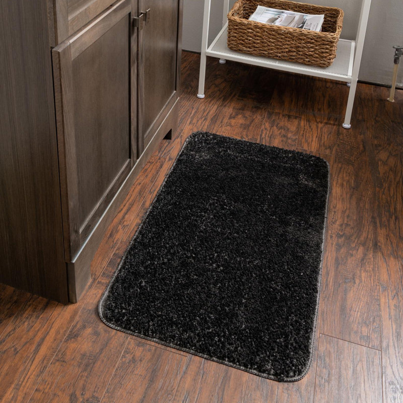 Carennac Non-Slip Bath Mat, Storm Gray