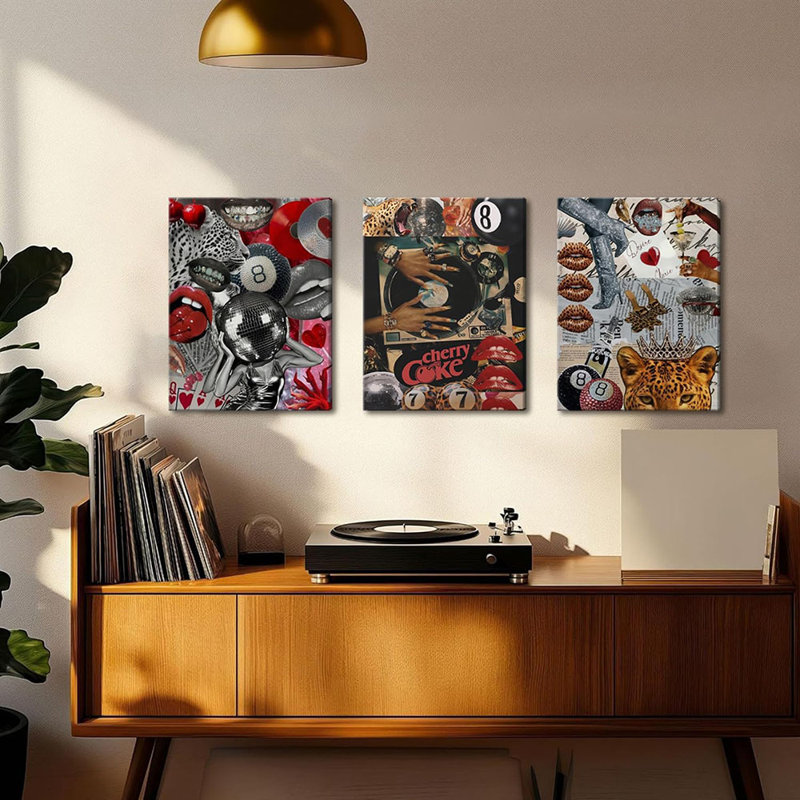 3 Piece Wrapped Canvas Print