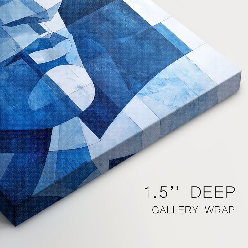 Série ABSTRACT Lxxi - Toile tendue avec châssis de qualité supérieure - Prêt à être accroché, H 18 po x l 12 po