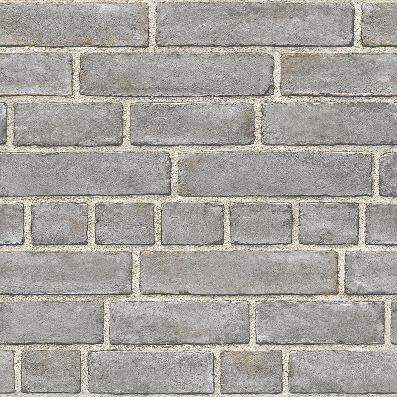 Brick Façade Peel and Stick 5.48m x 52.07cm Wallpaper Roll